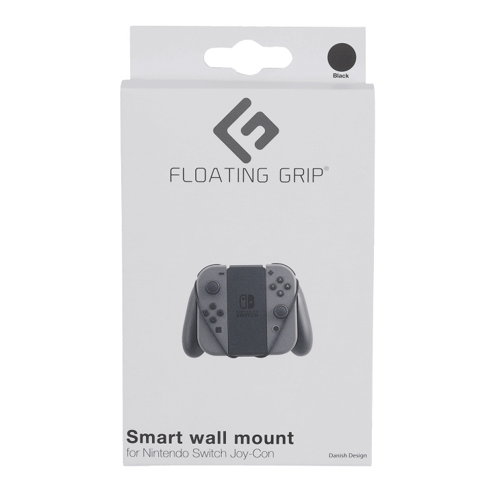 FLOATING GRIP Nintendo Switch Joy-Con Muurbevestiging Zwart/Grijs in de groep HOME ELECTRONICS / Spelconsoles en accessoires / Nintendo Switch / Accessoires bij TP E-commerce Nordic AB (D08475)