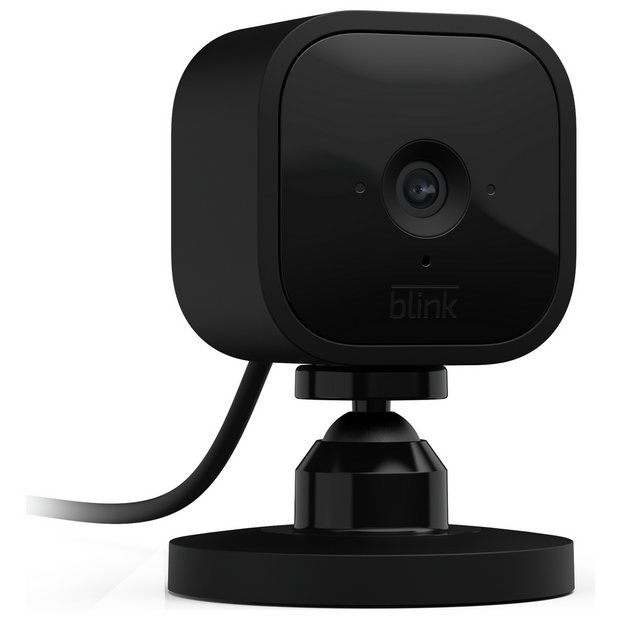 Blink Mini draadloze binnen beveiligingscamera - Wit in de groep HUISHOUDEN & TUIN / Alarm & Beveiliging / Beveiligingscamera\'s / Digitaal (netwerk) / Binnencamera\'s bij TP E-commerce Nordic AB (D08613)