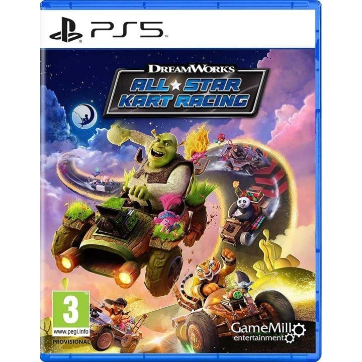 DreamWorks All-Star Kart Racing (PS5) in de groep HOME ELECTRONICS / Spelconsoles en accessoires / Sony PlayStation 5 / Spel bij TP E-commerce Nordic AB (D08759)