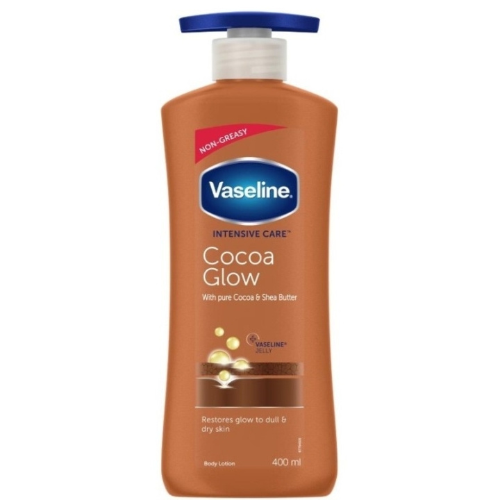 Vaseline Intensive Care Cocoa Radiant Lotion 600ml in de groep BEAUTY & HEALTH / Huidsverzorging / Lichaamsverzorging / Body lotion bij TP E-commerce Nordic AB (D09138)