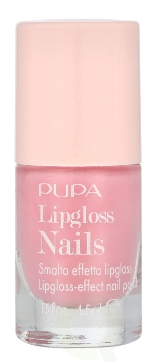 Pupa Milano Pupa Lipgloss Nail Polish 4.5 ml Candy Pink in de groep BEAUTY & HEALTH / Manicure/pedicure / Nagellak bij TP E-commerce Nordic AB (D09340)