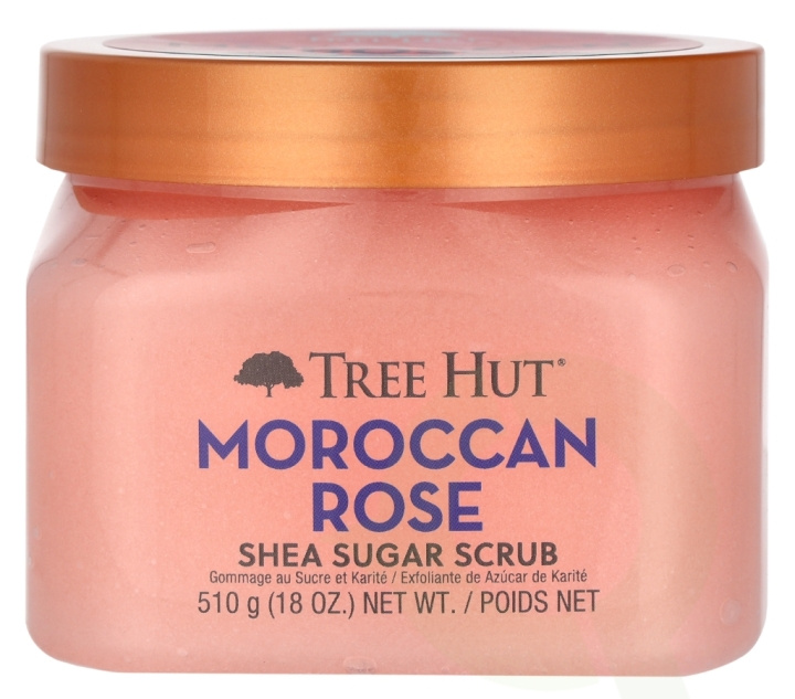 Tree Hut Shea Sugar Scrub 510 g Moroccan Rose in de groep BEAUTY & HEALTH / Huidsverzorging / Gezicht / Scrub / Peeling bij TP E-commerce Nordic AB (D09424)