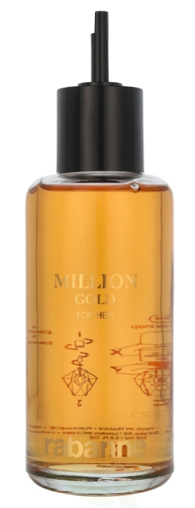 Paco Rabanne Million Gold For Her Edp Spray Refill 200 ml in de groep BEAUTY & HEALTH / Geuren & Parfum / Parfum / Parfum voor haar bij TP E-commerce Nordic AB (D09452)