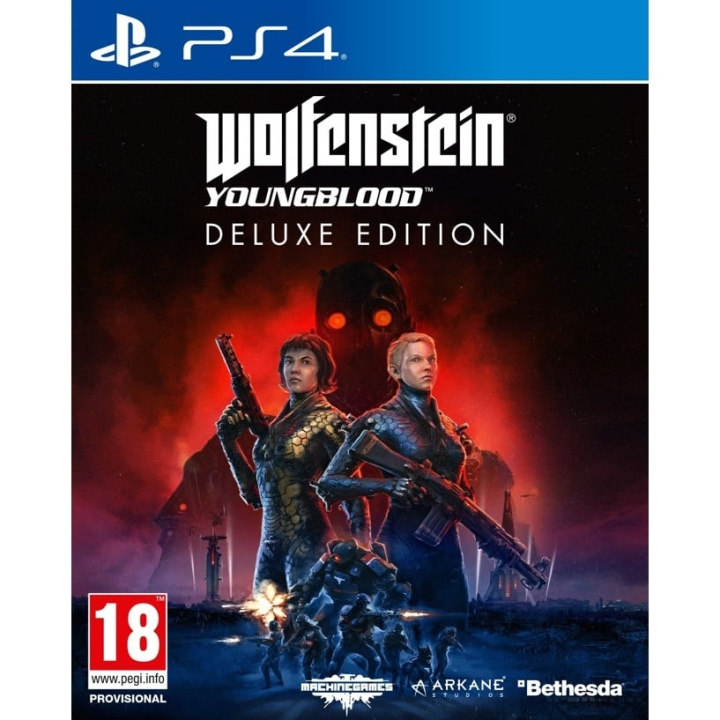 Wolfenstein: Youngblood (Deluxe Edition) (PS4) in de groep HOME ELECTRONICS / Spelconsoles en accessoires / Sony PlayStation 4 / Spel bij TP E-commerce Nordic AB (D10098)