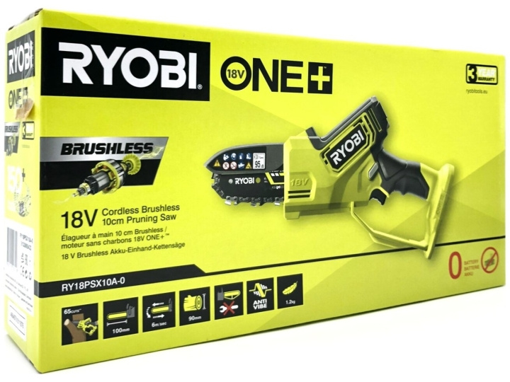 Ryobi ONE+ RY18PSX10A-0 18V Chainsaw 10cm No battery in de groep HUISHOUDEN & TUIN / Gereedschap / Overig Elektrisch Gereedschap bij TP E-commerce Nordic AB (D10169)