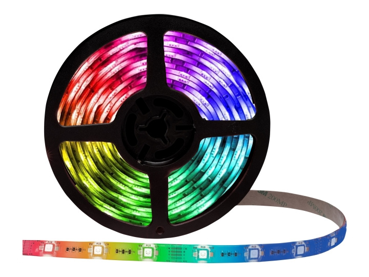 Denver LSC-531 Light Strip 24W 2700-6500K RGB/hot white/cool white light in de groep HOME ELECTRONICS / Verlichting / LED strips bij TP E-commerce Nordic AB (D10346)