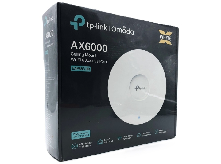 TP-Link Omada EAP683 UR V1 Wireless connection White in de groep COMPUTERS & RANDAPPARATUUR / Netwerk / WiFi Extenders bij TP E-commerce Nordic AB (D10523)