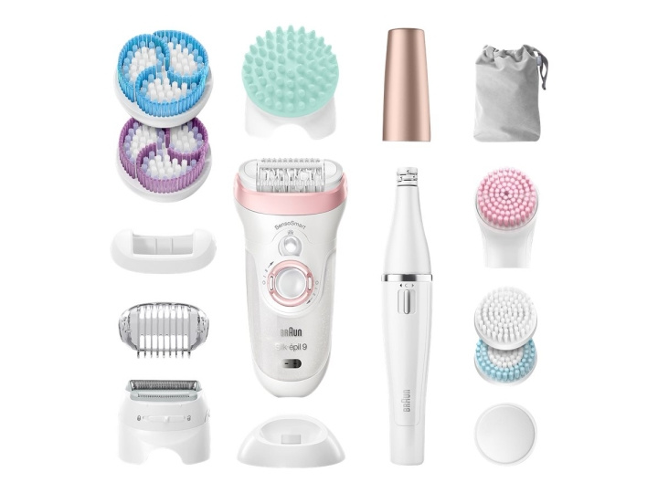 Braun Silk-épil Beauty Set 9 9/995 BS Epilator in de groep BEAUTY & HEALTH / Haar & Styling / Ontharing / Epliators bij TP E-commerce Nordic AB (D10553)