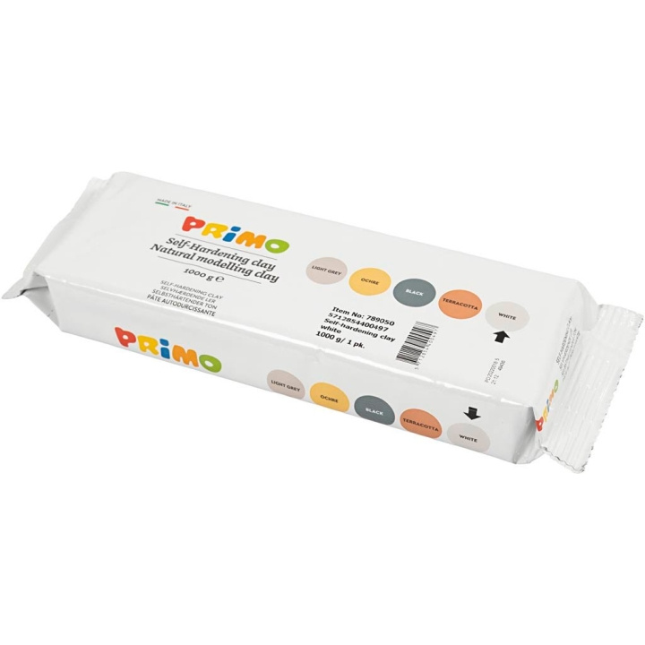 Creative Toys Zelfhardende klei - Wit 1000 g. (789050) in de groep SPEELGOED, KINDER- & BABYPRODUCTEN / Speelgoed / Speelklei, speelzand en accessoires bij TP E-commerce Nordic AB (D11188)