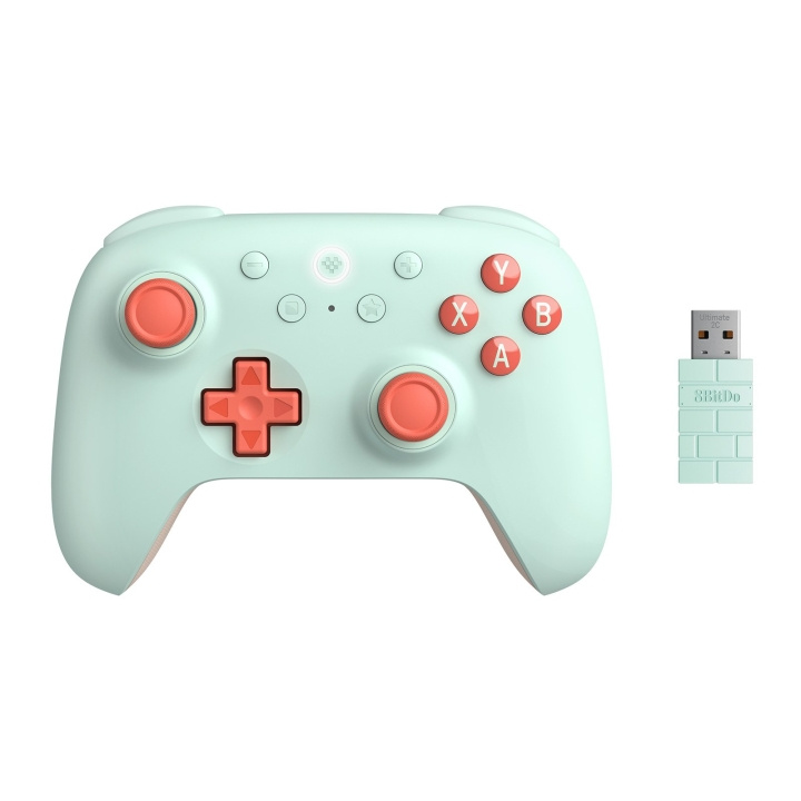 8Bitdo Ultimate 2C Draadloze Pad Mint in de groep COMPUTERS & RANDAPPARATUUR / GAMING / Gamepad bij TP E-commerce Nordic AB (D11309)