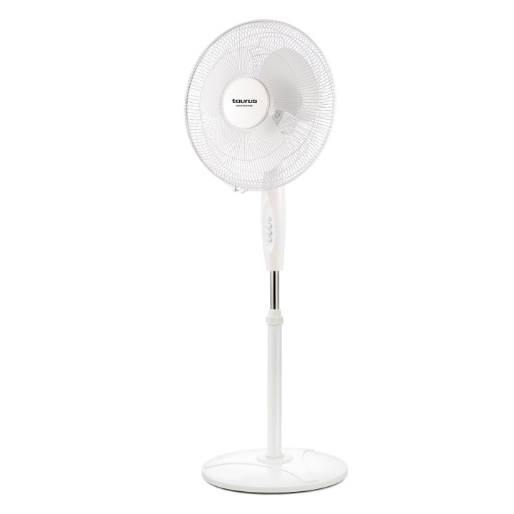 Taurus Stativfläkt Greco 16 Pure Vit 40cm in de groep HUISHOUDEN & TUIN / Ventilatoren & Klimaatproducten / Luchtverhitters bij TP E-commerce Nordic AB (D11368)