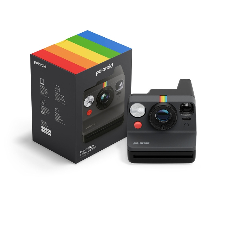 Polaroid Kamera Polaroid Now Generation 3 Svart in de groep HOME ELECTRONICS / Foto & Video / Camera\'s bij TP E-commerce Nordic AB (D11415)