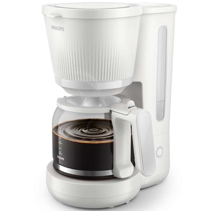 Philips Kaffebryggare HD7411/00 3000-serien Arctic White in de groep HUISHOUDEN & TUIN / Huishoudelijke apparaten / Koffiezetapparaten en accessoires / Koffiezetapparaten bij TP E-commerce Nordic AB (D11550)