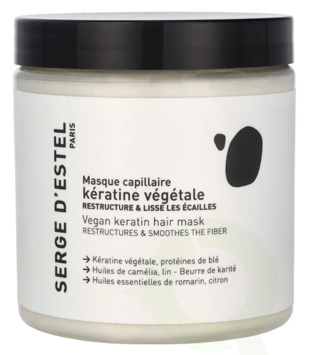 Serge D\'Estel Sulfate-Free Keratin Mask 250 g in de groep BEAUTY & HEALTH / Haar & Styling / Haarverzorging / Haarmasker bij TP E-commerce Nordic AB (D11642)