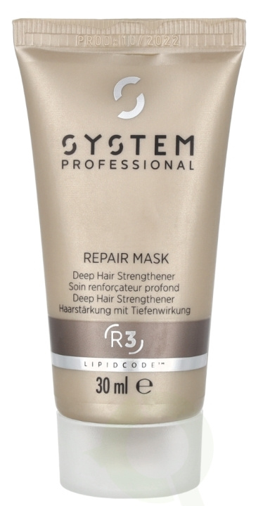 Wella System P. - Lipid Code - Repair Mask R3 30 ml in de groep BEAUTY & HEALTH / Haar & Styling / Haarverzorging / Haarmasker bij TP E-commerce Nordic AB (D11665)