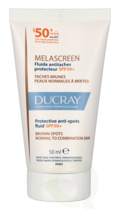 Ducray Melascreen UV Sun Cream SPF50+ - Light 50 ml in de groep BEAUTY & HEALTH / Huidsverzorging / Zonnebank / Zonnebescherming bij TP E-commerce Nordic AB (D11757)