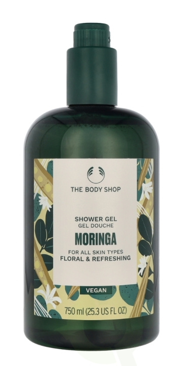 The Body Shop Moringa Shower Gel 750 ml in de groep BEAUTY & HEALTH / Huidsverzorging / Lichaamsverzorging / Bad- en douchegels bij TP E-commerce Nordic AB (D11763)