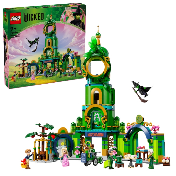 LEGO Wicked - Welkom in Emerald City (75684) in de groep SPEELGOED, KINDER- & BABYPRODUCTEN / Speelgoed / Bouwspeelgoed / Lego bij TP E-commerce Nordic AB (D12159)