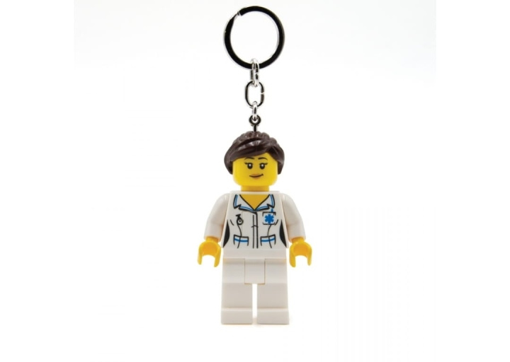 LEGO LED LEGO - Sleutelhanger met LED - Verpleegster (4006036-LGL-KE186H) in de groep SPORT, VRIJE TIJD & HOBBY / Leuke dingen / Leuke dingen bij TP E-commerce Nordic AB (D12195)