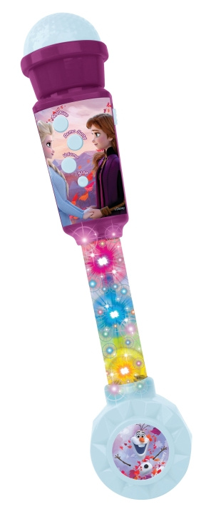 Lexibook Disney Frozen - Trendy verlichtingsmicrofoon (MIC90FZ) in de groep HOME ELECTRONICS / Audio & Beeld / Handmicrofoons bij TP E-commerce Nordic AB (D12214)