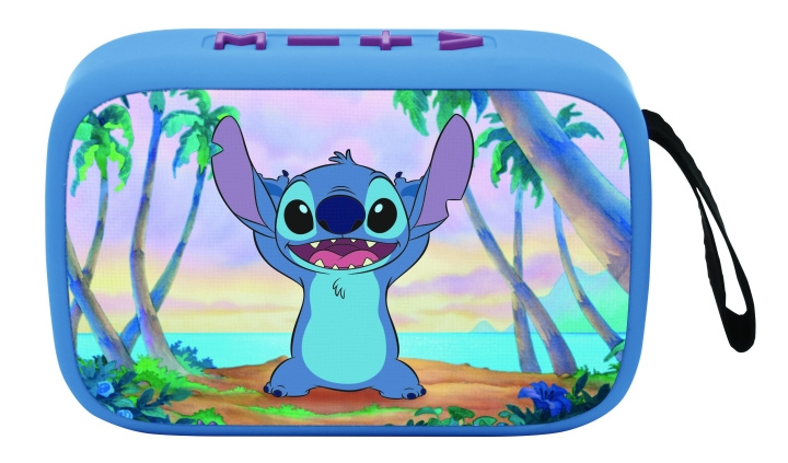 Lexibook Stitch Bluetooth® draagbare luidspreker (BT018D) in de groep HOME ELECTRONICS / Audio & Beeld / Luidsprekers & accessoires / Bluetooth-luidsprekers / Draagbare luidsprekers bij TP E-commerce Nordic AB (D12327)