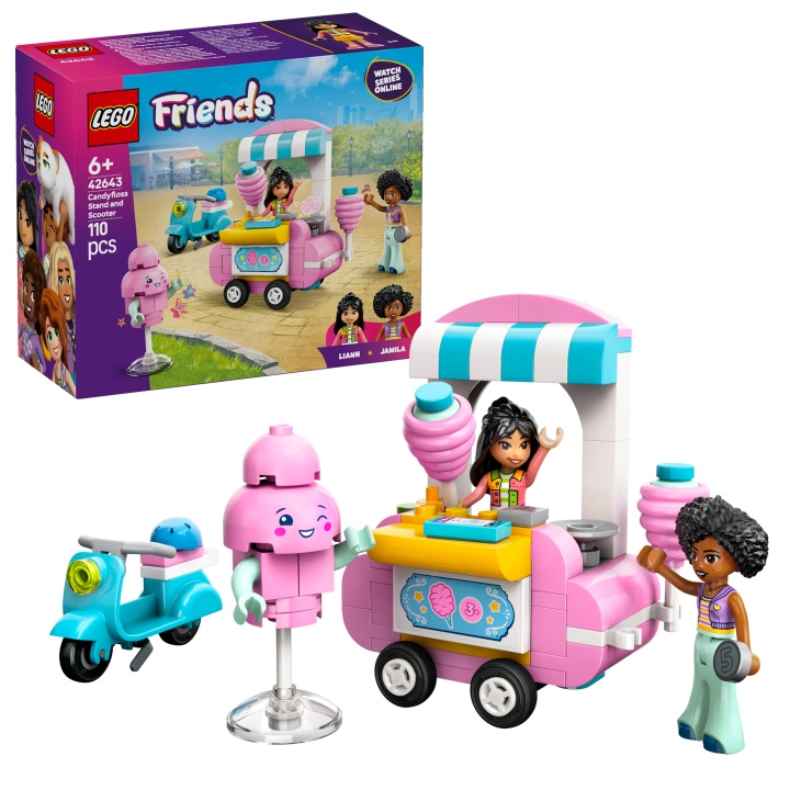 LEGO LEGO Friends - Suikerspinstandaard en scooter (42643) in de groep SPEELGOED, KINDER- & BABYPRODUCTEN / Speelgoed / Bouwspeelgoed / Lego bij TP E-commerce Nordic AB (D12510)
