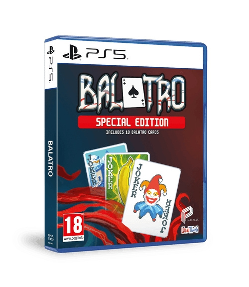 Balatro - Special Edtion (PS5) in de groep HOME ELECTRONICS / Spelconsoles en accessoires / Sony PlayStation 5 / Spel bij TP E-commerce Nordic AB (D12748)