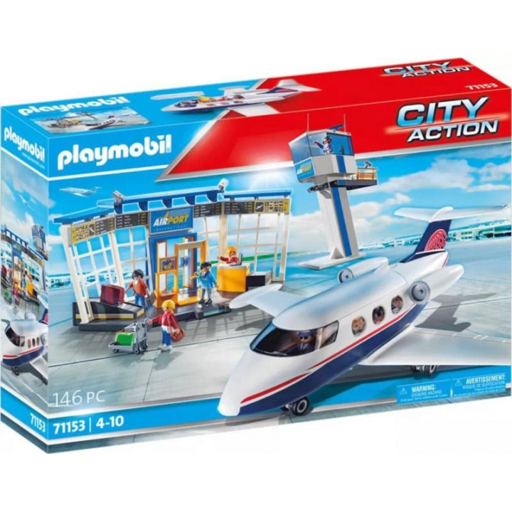 Playmobil Luchthaven met vliegtuig en verkeerstoren (71153) in de groep SPEELGOED, KINDER- & BABYPRODUCTEN / Speelgoed / Speelset bij TP E-commerce Nordic AB (D12830)