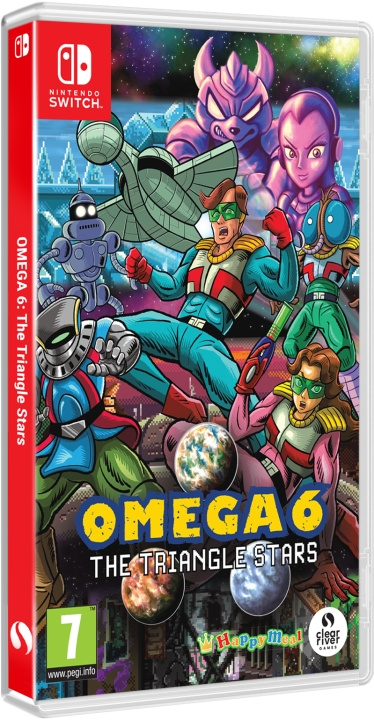 OMEGA 6 The Triangle Stars (Switch) in de groep HOME ELECTRONICS / Spelconsoles en accessoires / Nintendo Switch / Games bij TP E-commerce Nordic AB (D12948)