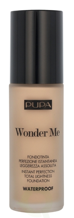 Pupa Milano Pupa Wonder Me Waterproof Foundation 30 ml #010 Porcelain in de groep BEAUTY & HEALTH / Makeup / Make-up gezicht / Foundation bij TP E-commerce Nordic AB (D13006)