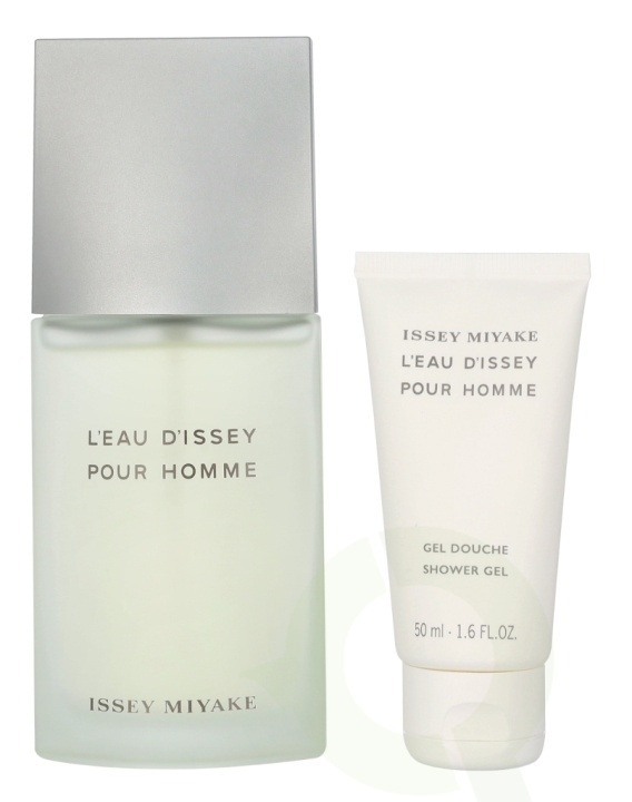Issey Miyake L\'Eau D\'Issey Pour Homme Giftset 125 ml Edt Spray 75ml/Shower Gel 50ml in de groep BEAUTY & HEALTH / Cadeausets / Cadeausets voor hem bij TP E-commerce Nordic AB (D13014)