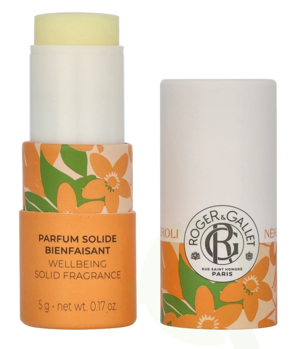Roger & Gallet Neroli Wellbeing Solid Fragrance Stick 5 g in de groep BEAUTY & HEALTH / Geuren & Parfum / Parfum / Parfum voor haar bij TP E-commerce Nordic AB (D13024)