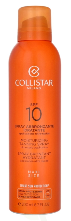 Collistar Moisturizing Tanning Spray SPF10 200 ml in de groep BEAUTY & HEALTH / Huidsverzorging / Zonnebank / Zonnebescherming bij TP E-commerce Nordic AB (D13075)