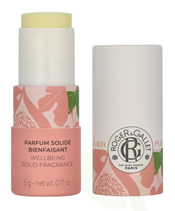 Roger & Gallet Fleur De Figeur Wellb. Solid Fragrance Stick 5 g in de groep BEAUTY & HEALTH / Geuren & Parfum / Parfum / Parfum voor haar bij TP E-commerce Nordic AB (D13118)