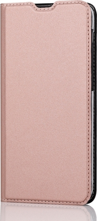 Wave BookCase beschermhoesje, Samsung Galaxy A10, roségoud in de groep SMARTPHONE & TABLETS / Mobielbescherming / Samsung bij TP E-commerce Nordic AB (D13265)