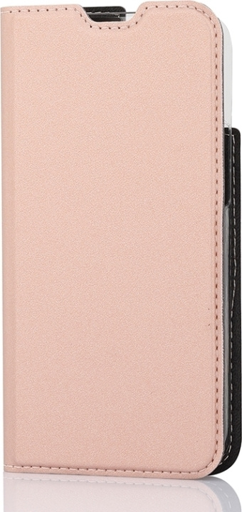 Wave BookCase beschermhoes, iPhone 13 mini, roségoud in de groep SMARTPHONE & TABLETS / Mobielbescherming / Apple / iPhone 13 Mini bij TP E-commerce Nordic AB (D13303)