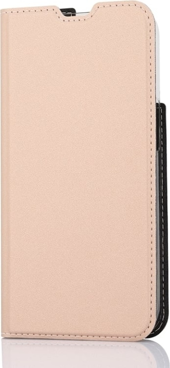 Wave BookCase beschermhoes, iPhone 13 Pro, roségoud in de groep SMARTPHONE & TABLETS / Mobielbescherming / Apple / iPhone 13 Pro / Wallet Case bij TP E-commerce Nordic AB (D13304)