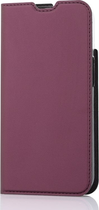 Wave BookCase beschermhoes, iPhone 13, Smoky Sangria in de groep SMARTPHONE & TABLETS / Mobielbescherming / Apple / iPhone 13 bij TP E-commerce Nordic AB (D13307)