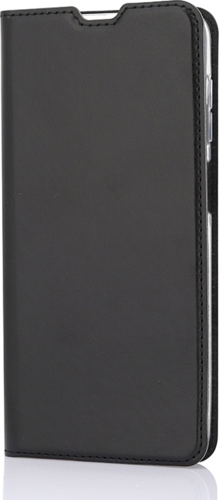 Wave BookCase beschermhoesje, Samsung Galaxy A12, zwart in de groep SMARTPHONE & TABLETS / Mobielbescherming / Samsung bij TP E-commerce Nordic AB (D13374)