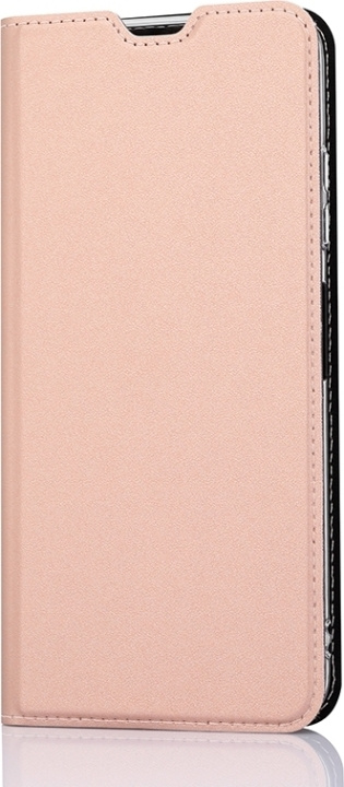 Wave BookCase beschermhoes, Samsung Galaxy A22 5G, roségoud in de groep SMARTPHONE & TABLETS / Mobielbescherming / Samsung bij TP E-commerce Nordic AB (D13400)