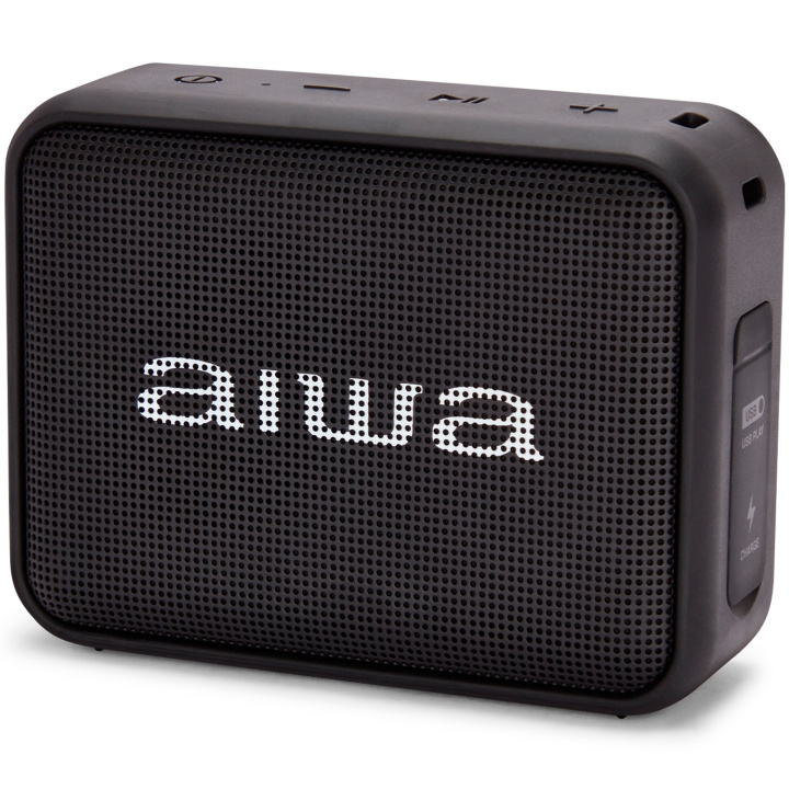 AIWA Bluetooth-högtalare Svart in de groep HOME ELECTRONICS / Audio & Beeld / Luidsprekers & accessoires / Bluetooth-luidsprekers / Draagbare luidsprekers bij TP E-commerce Nordic AB (D13545)