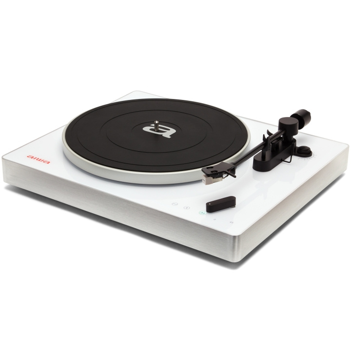 AIWA Skivspelare Vit in de groep HOME ELECTRONICS / Audio & Beeld / Thuisbioscoop, Hifi en Draagbaar / Compacte stereo- en platenspelers bij TP E-commerce Nordic AB (D13552)