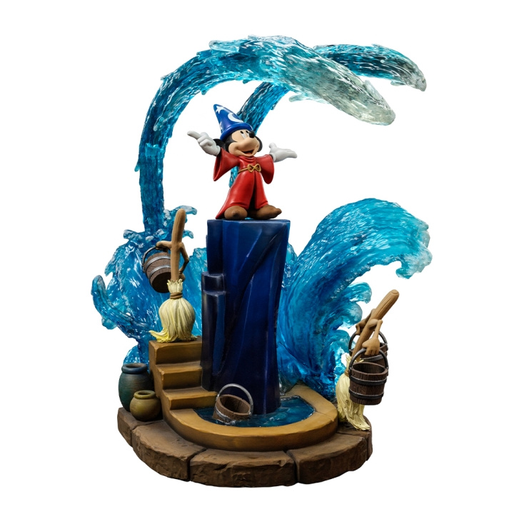 Disney Klassiek - Mickey Fantasia Standbeeld Deluxe Schaal 1/10 in de groep SPEELGOED, KINDER- & BABYPRODUCTEN / Speelgoed / Figuren, Miniaturen & accessoires bij TP E-commerce Nordic AB (D13806)