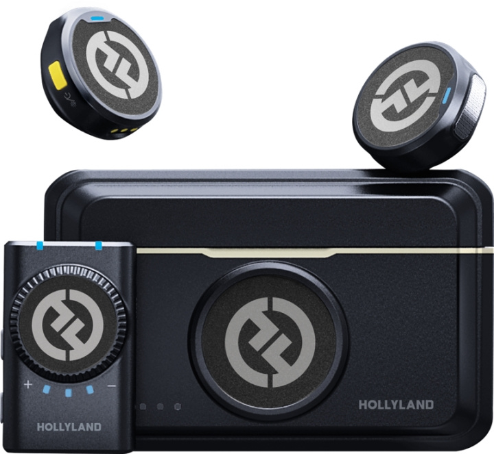 Hollyland Lark M2 Camera Draadloze Lavaliermicrofoon in de groep COMPUTERS & RANDAPPARATUUR / Computeraccessoires / Microfoons bij TP E-commerce Nordic AB (D13889)