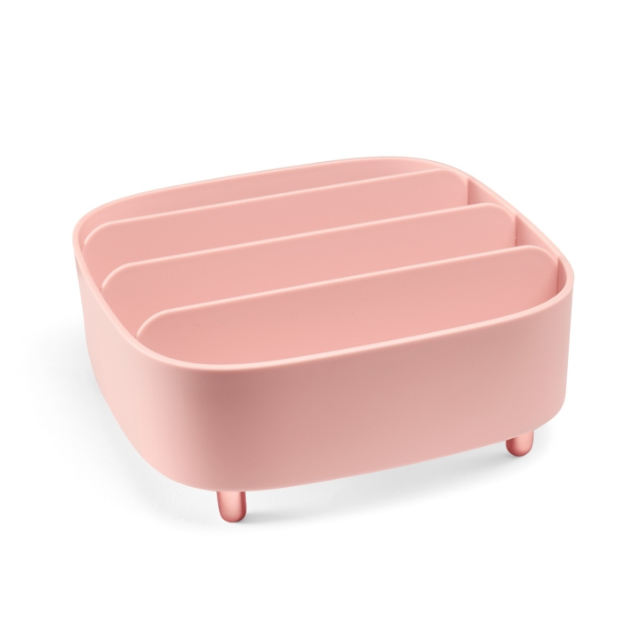 Gillian Jones Tafel organizer met 4 vakken - Rose in de groep HUISHOUDEN & TUIN / Interieur / Opslag bij TP E-commerce Nordic AB (D13921)