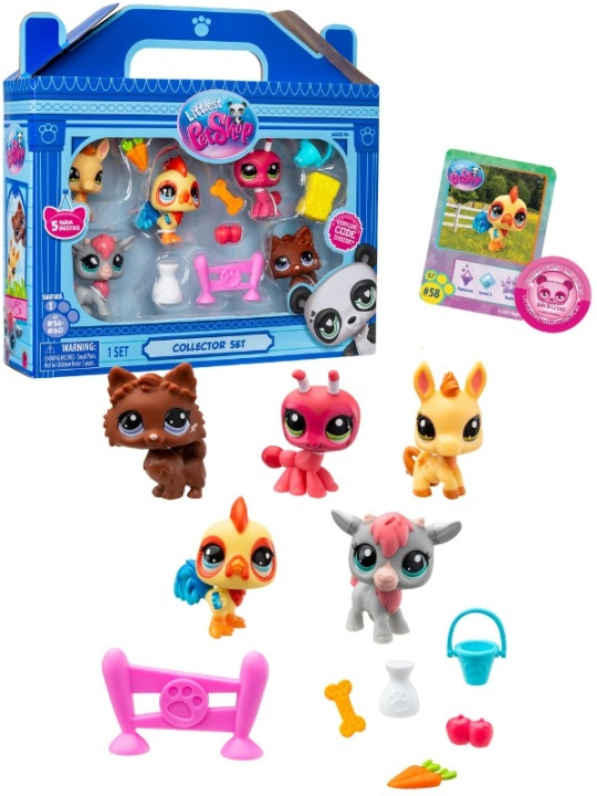 Littlest Pet Shop BOERDERIJ BESTIES VERZAMELAARS 5 PK (00510) in de groep SPEELGOED, KINDER- & BABYPRODUCTEN / Speelgoed / Figuren, Miniaturen & accessoires bij TP E-commerce Nordic AB (D13928)