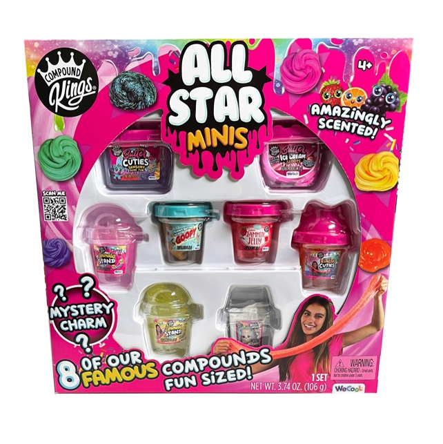 Compound Kings All Star 8-pak, GEEN Geur - 106g (40300) in de groep SPEELGOED, KINDER- & BABYPRODUCTEN / Speelgoed / Experimenteren en doe-het-zelf bij TP E-commerce Nordic AB (D13978)