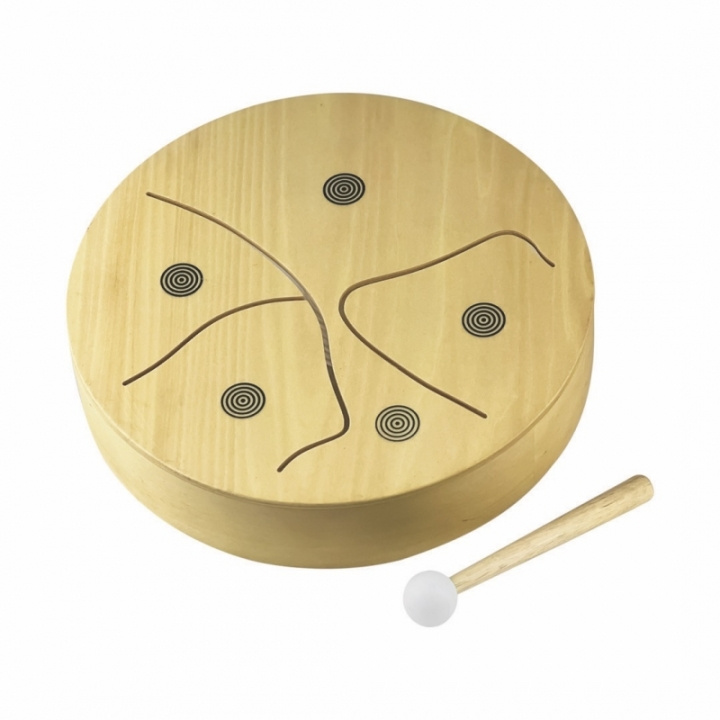 Egmont Toys Houten trommel - (580159) in de groep SPEELGOED, KINDER- & BABYPRODUCTEN / Muziek, Zang en afbeelingen / Muziekinstrumenten bij TP E-commerce Nordic AB (D14023)