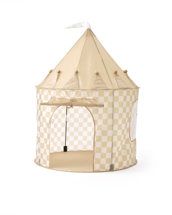 Kids Concept Star - Speeltent Check Geel - (1000929) in de groep SPEELGOED, KINDER- & BABYPRODUCTEN / Kinderkamer / Kindermeubels bij TP E-commerce Nordic AB (D14043)