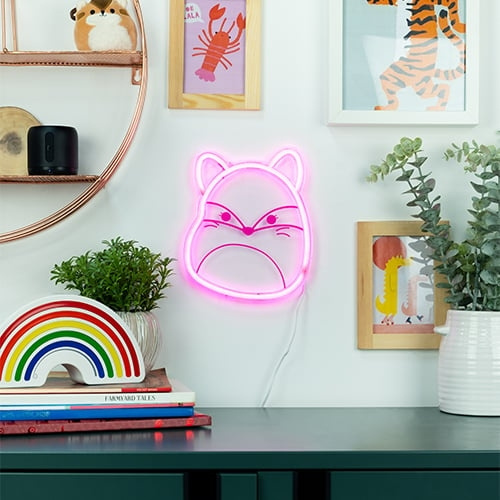 Fizz Creations Squishmallows - Fifi Neon Wandlamp - Roze in de groep HOME ELECTRONICS / Verlichting / Wandlampen bij TP E-commerce Nordic AB (D14080)